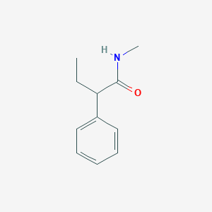 molecular formula C11H15NO B1656035 N-Methyl-2-phenylbutyramide CAS No. 4871-04-9