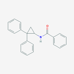 molecular formula C22H19NO B1656051 n-(2,2-Diphenylcyclopropyl)benzamide CAS No. 4941-62-2