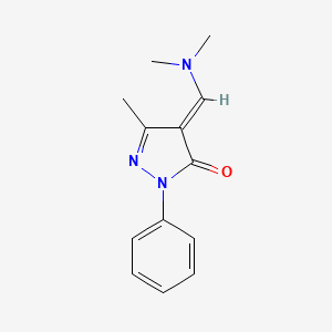 (4E)-4-(dimethylaminomethylidene)-5-methyl-2-phenylpyrazol-3-one