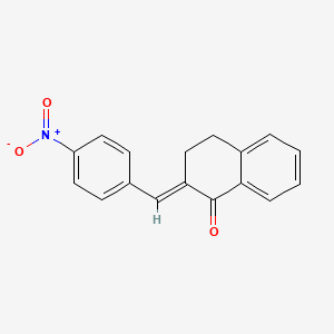 2-(4-Nitrobenzylidene)tetralin-1-one