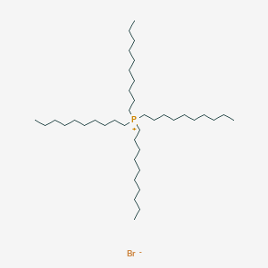 molecular formula C40H84BrP B1656065 Tetrakis(decyl)phosphanium bromide CAS No. 49745-72-4