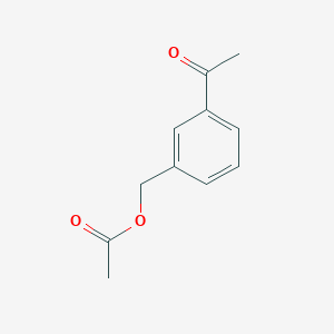 molecular formula C11H12O3 B1656075 (3-Acetylphenyl)methyl acetate CAS No. 500129-36-2
