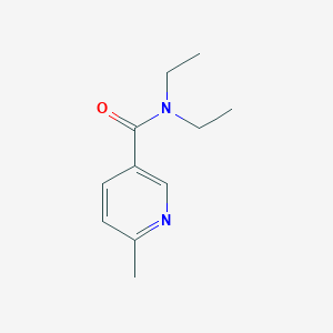 molecular formula C11H16N2O B1656101 N,N-diethyl-6-methylnicotinamide CAS No. 50385-87-0