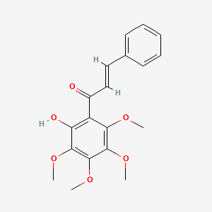 molecular formula C19H20O6 B1656111 Kanakugiol CAS No. 50489-48-0