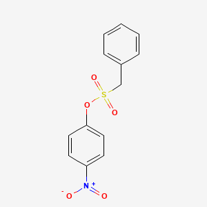 4-Nitrophenyl phenylmethanesulfonate