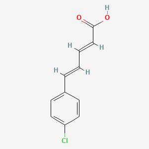 molecular formula C11H9ClO2 B1656121 5-(4-Chlorophenyl)-2,4-pentadienoic acid CAS No. 50667-96-4