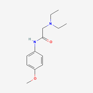 2-(diethylamino)-N-(4-methoxyphenyl)acetamide