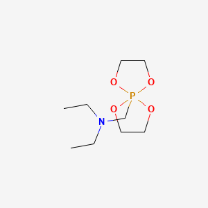 N-Ethyl-N-(1,4,6,9-tetraoxa-5lambda5-phosphaspiro[4.4]nonan-5-ylmethyl)ethanamine