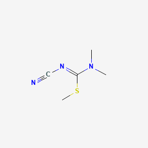 methyl N'-cyano-N,N-dimethylcarbamimidothioate