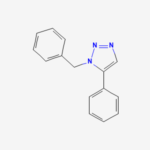 molecular formula C15H13N3 B1656160 1-benzyl-5-phenyl-1H-1,2,3-triazole CAS No. 51118-27-5