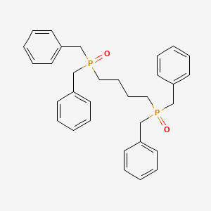 [Benzyl(4-dibenzylphosphorylbutyl)phosphoryl]methylbenzene