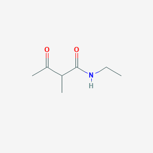 molecular formula C7H13NO2 B165617 N-Ethyl-2-methyl-3-oxobutanamide CAS No. 139192-43-1