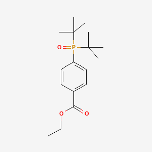 Ethyl 4-ditert-butylphosphorylbenzoate