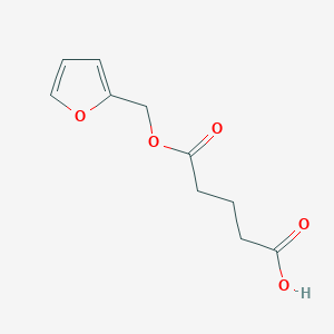 B1656172 5-[(Furan-2-yl)methoxy]-5-oxopentanoic acid CAS No. 5116-49-4
