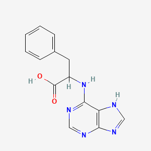 3-phenyl-2-(7H-purin-6-ylamino)propanoic Acid