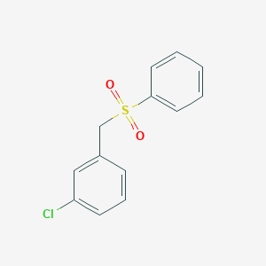 1-[(Benzenesulfonyl)methyl]-3-chlorobenzene