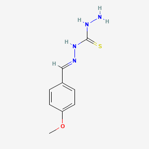 1-Amino-3-[(E)-(4-methoxyphenyl)methylideneamino]thiourea