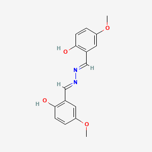 2,2'-[(1E,2E)-hydrazine-1,2-diylidenedi(E)methylylidene]bis(4-methoxyphenol)