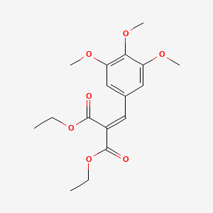 Diethyl [(3,4,5-trimethoxyphenyl)methylidene]propanedioate