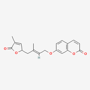 molecular formula C19H18O5 B1656214 香豆素衍生物 CAS No. 51559-33-2
