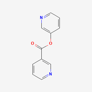 molecular formula C11H8N2O2 B1656219 Pyridin-3-yl pyridine-3-carboxylate CAS No. 51616-62-7