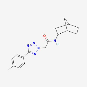 N-Bicyclo[2.2.1]hept-2-yl-2-(5-p-tolyl-tetrazol-2-yl)-acetamide