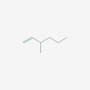 molecular formula C7H14 B165624 3-Methyl-1-hexene CAS No. 3404-61-3