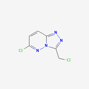 6-Chloro-3-(chloromethyl)-[1,2,4]triazolo[4,3-b]pyridazine