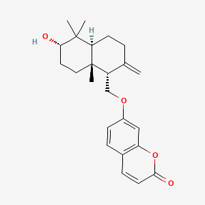 molecular formula C24H30O4 B1656254 Gummosin CAS No. 51819-92-2