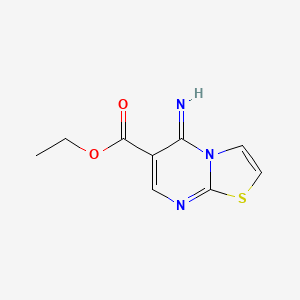 Ethyl 5-imino-5H-[1,3]thiazolo[3,2-a]pyrimidine-6-carboxylate