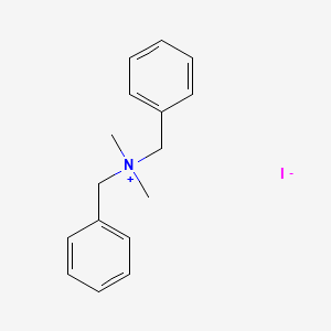 molecular formula C16H20IN B1656300 N-Benzyl-N,N-dimethylphenylmethanaminium iodide CAS No. 52111-74-7