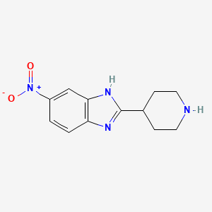 6-nitro-2-piperidin-4-yl-1H-benzimidazole