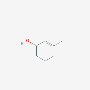 molecular formula C8H14O B1656306 2-Cyclohexen-1-ol, 2,3-dimethyl- CAS No. 52134-09-5