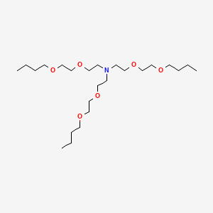 B1656320 Ethanamine, 2-(2-butoxyethoxy)-N,N-bis[2-(2-butoxyethoxy)ethyl]- CAS No. 52184-03-9