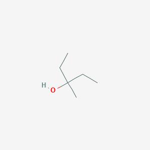 molecular formula C6H14O B165633 3-Methyl-3-pentanol CAS No. 77-74-7
