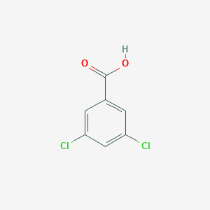 molecular formula C7H4Cl2O2 B165648 3,5-Dichlorobenzoic acid CAS No. 51-36-5