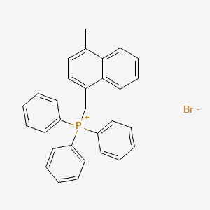 [(4-Methylnaphthalen-1-yl)methyl](triphenyl)phosphanium bromide