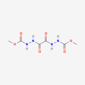 methyl N-[[2-(2-methoxycarbonylhydrazinyl)-2-oxoacetyl]amino]carbamate