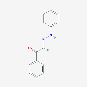 molecular formula C14H12N2O B1656570 1-Phenyl-2-[(Z)-2-phenylhydrazono]ethanone CAS No. 5335-28-4
