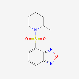 4-(2-Methylpiperidine-1-sulfonyl)-2,1,3-benzoxadiazole