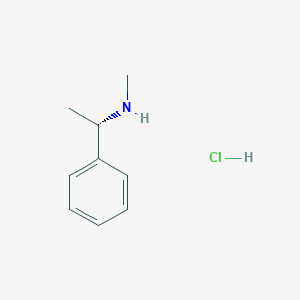 molecular formula C9H14ClN B1656679 (S)-N-甲基-1-苯乙胺盐酸盐 CAS No. 53690-44-1