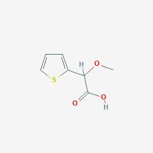 2-Methoxy-2-(thiophen-2-yl)acetic acid