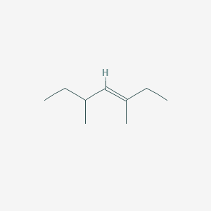 molecular formula C9H18 B165669 3,5-Dimethyl-3-heptene CAS No. 59643-68-4