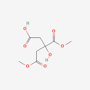molecular formula C8H12O7 B1656711 (R)-3-Hydroxy-5-methoxy-3-(methoxycarbonyl)-5-oxopentanoic acid CAS No. 53798-97-3