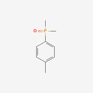 molecular formula C9H13OP B1656726 1-(Dimethyl-phosphinoyl)-4-methyl-benzene CAS No. 53888-89-4