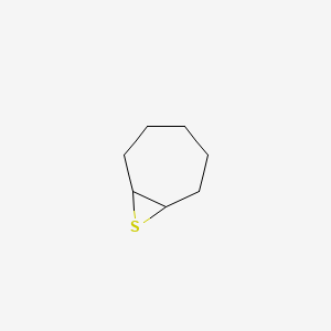 molecular formula C7H12S B1656728 8-Thiabicyclo[5.1.0]octane CAS No. 53907-79-2