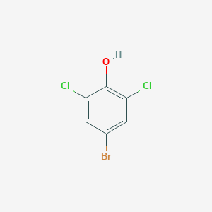 molecular formula C6H3BrCl2O B165674 4-溴-2,6-二氯酚 CAS No. 3217-15-0