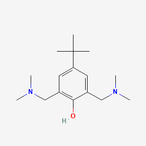 4-Tert-butyl-2,6-bis((dimethylamino)methyl)phenol