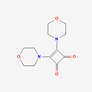 3,4-Dimorpholinocyclobut-3-ene-1,2-dione