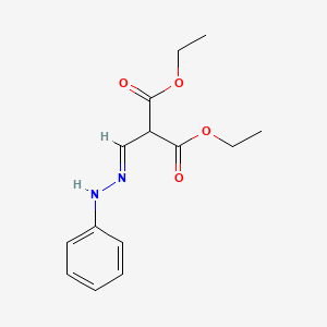 Diethyl 2-[(E)-(phenylhydrazinylidene)methyl]propanedioate